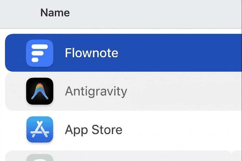Open Flownote from your Applications folder